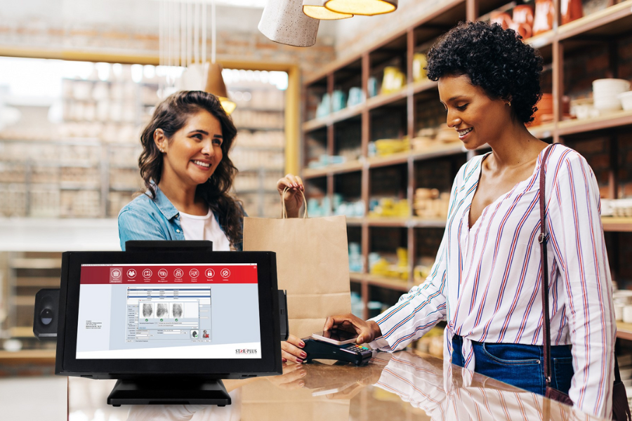 Retail POS Biometric Security