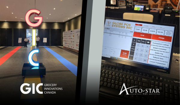 Auto-Star & Globe POS at Grocery Innovations Canada 2024 Auto-Star and Globe POS Systems showcase Grocery POS technology at Grocery Innovations Canada 2024, featuring POS systems and checkout solutions designed for grocery retailers.